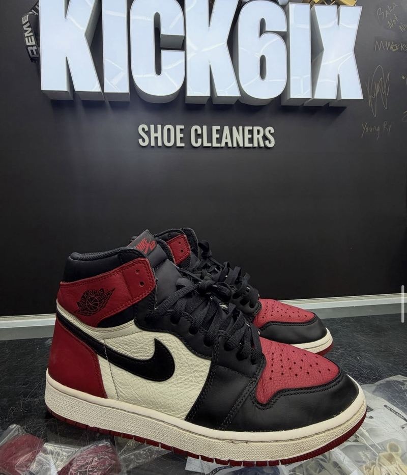 Jordan 1 after KICK6IX deep clean